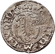 1 Schilling - Gotthard Kettler Reval; bumpy bottom with falling and sharp sides obverse image