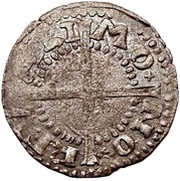 1 Schilling - Gotthard Kettler Reval; bumpy bottom with falling and sharp sides reverse image