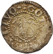 1 Schilling - Gotthard Kettler Reval; bumpy bottom with falling and smooth sides obverse image