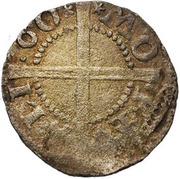 1 Schilling - Gotthard Kettler Reval; bumpy bottom with falling and smooth sides, Livonia, 1560 reverse image