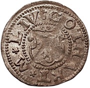 1 Schilling - Gotthard Kettler Reval; bumpy bottom with rising sides obverse image