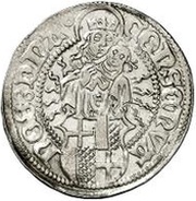 1 Ferding - Wolter von Plettenberg Reval; bumpy top; child to the right obverse image