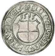 1 Ferding - Wolter von Plettenberg Reval; bumpy top; child to the right reverse image