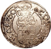 1 Ferding - Wolter von Plettenberg Reval; flat top; straight shield obverse image