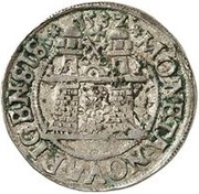1 Ferding - Wolter von Plettenberg Riga; curved shield, Livonia, 1529-1532 reverse image