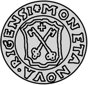 1 Ferding - Wilhelm von Fürstenberg Riga reverse image