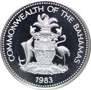 5 Dollars 10th Anniversary of Independence obverse image