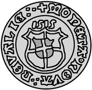 1 Ferding Reval countermark obverse image