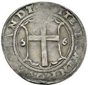 ½ Mark - Heinrich von Galen Wenden, Livonia, 1556 reverse image