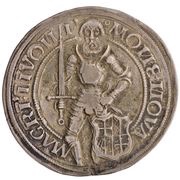 1 Thaler - Wolter von Plettenberg Wenden, Livonia, 1525 obverse image