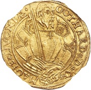 2 Goldgulden - Gotthard Kettler Wenden; wavy bottom obverse image