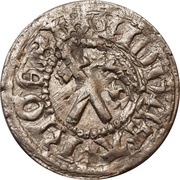 1 Artig - Johannes VI Ambundi Without circle, Livonia, 1418-1424 reverse image