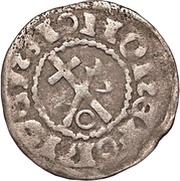 1 Artig - Johannes VI Ambundi With circle, Livonia, 1418-1424 reverse image