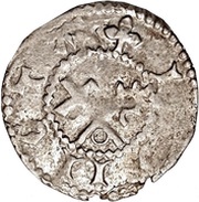 1 Pfennig - Silvester Stodewescher With circle, Livonia, 1448-1479 reverse image