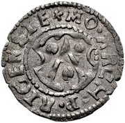 1 Schilling - Thomas Schöning Koknese; simple cross; smooth top obverse image