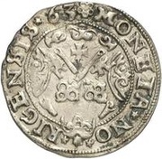 1 Ferding - Wilhelm von Brandenburg, Livonia, 1561-1563 reverse image