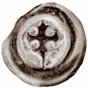 1 Scherf, Livonia, 1570 reverse image