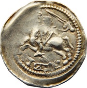 Denier - Henri V the Blonde obverse image