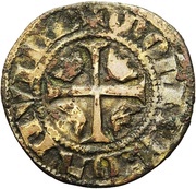 1⁄12 Plaque - Jean the Blind Convention Luxembourg-Bar, Luxembourg, 1343-1344 reverse image