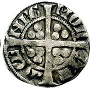 Esterlin - Jean the Blind, Luxembourg, 1309-1346 reverse image