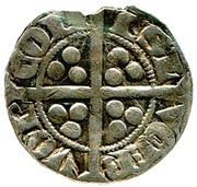 Esterlin - Jean the Blind, Luxembourg, 1309-1346 reverse image