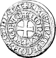 ⅓ Gros - Charles IV, Luxembourg, 1348-1358 reverse image