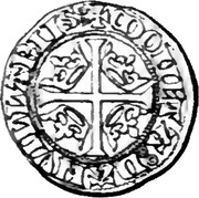 ⅓ Plaque - Jean the Blind Luxembourg-Bar Convention, Luxembourg, 1343-1344 reverse image