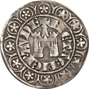 Gros Tournois - Henri VII, Luxembourg, 1300-1309 reverse image