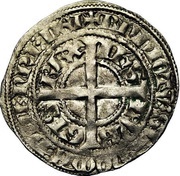 Gros with crown - Jean the Blind obverse image