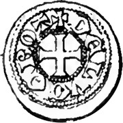 Denier - Henri VI, Luxembourg, 1281-1288 reverse image