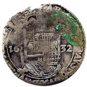 1 Escalin - Philip IV reverse image