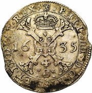 1 Patagon - Philip IV obverse image