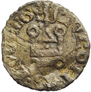 Tournois obol - Wenceslaus I, Luxembourg, 1355-1383 reverse image