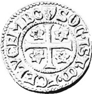 ⅙ Gros - Wenceslaus I Luxembourg-Trèves Mint, Luxembourg, 1359-1362 reverse image