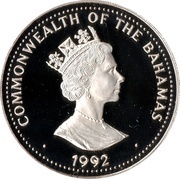 5 Dollars First manned Moonlanding obverse image