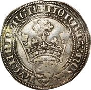 Gros - Wenceslaus II, Luxembourg, 1383-1388 reverse image