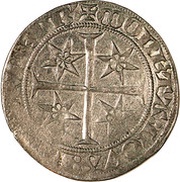 Gros - Wenceslas II 2nd reign, Luxembourg, 1411-1412 reverse image