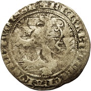 Gros - Elisabeth of Görlitz widow of Anthony of Burgundy obverse image