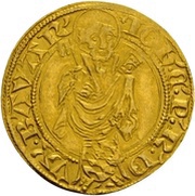 Florin - John the Baptist 1st type obverse image