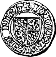 ¼ Gros - John of Bavaria 1st type obverse image