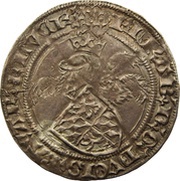 Gros - Elisabeth of Görlitz widow of John of Bavaria obverse image