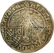 Gros - Elisabeth of Görlitz widow of John of Bavaria obverse image