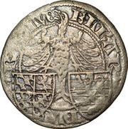 ½ Gros - Elisabeth of Görlitz widow of John of Bavaria obverse image
