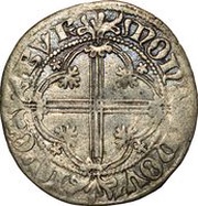 ½ Gros - Elisabeth of Görlitz widow of John of Bavaria, Luxembourg, 1433-1443 reverse image