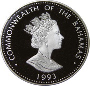 5 Dollars - Elizabeth II Howell Davis obverse image