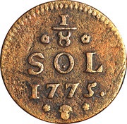 ⅛ Sol - Maria Theresa reverse image