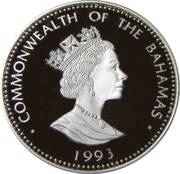 5 Dollars - Elizabeth II Charles Vane obverse image