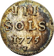 3 Sols - Maria Theresa reverse image