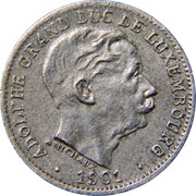5 Centimes - Adolphe obverse image