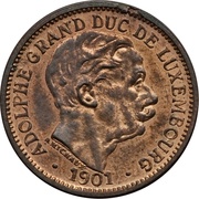 5 Centimes - Adolphe Essai obverse image